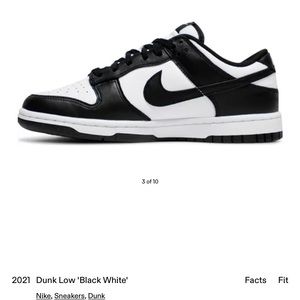Nike Dunk Low Retro White Black Panda 2021 (W)